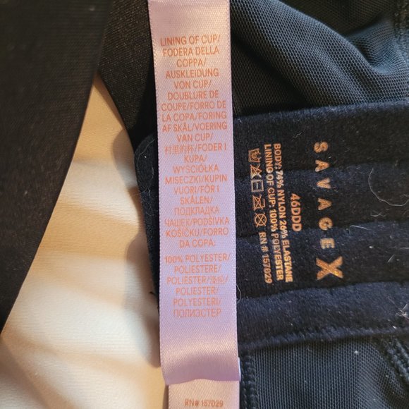 NWT 46DDD Savage x Fenty Lightly Lined T Shirt Bra - Picture 8 of 9